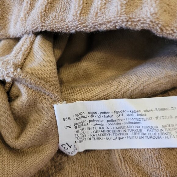 NWT ZARA | Terrycloth Crop Tank Top | Sz. L - Picture 5 of 6